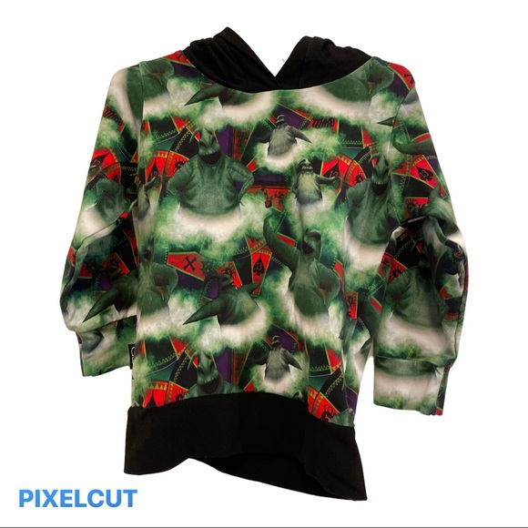 Oogie Boogie Toddler Hoodie 3T - Picture 1 of 2